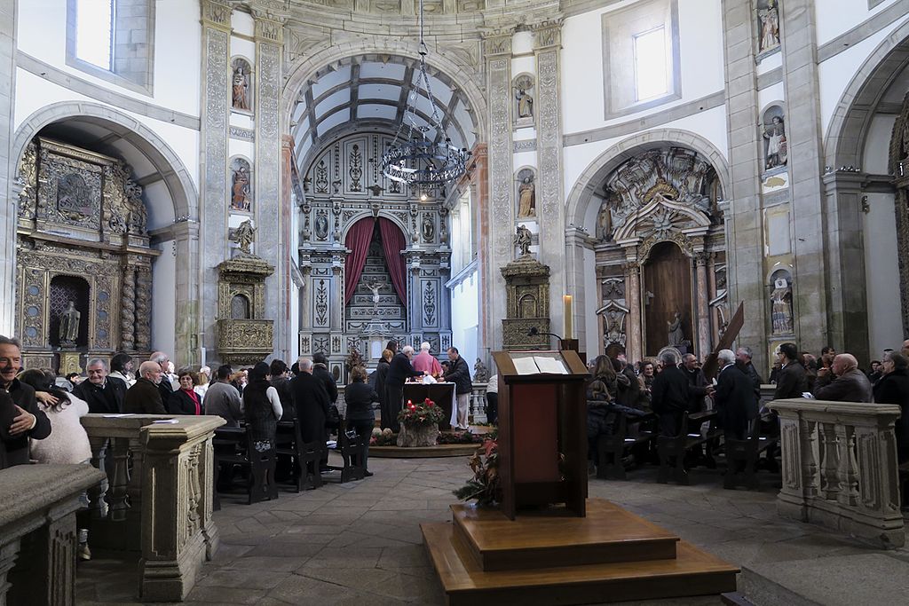 Eglise du monastère Mosteiro da Serra do Pilar - Photo de Manuelvbotelho - Licence ccbysa 4.0