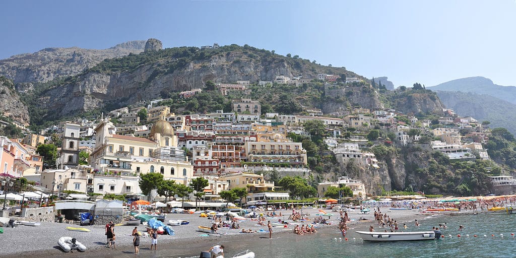 Plage de Marina Grande à Positano - Photo d'ArsenG