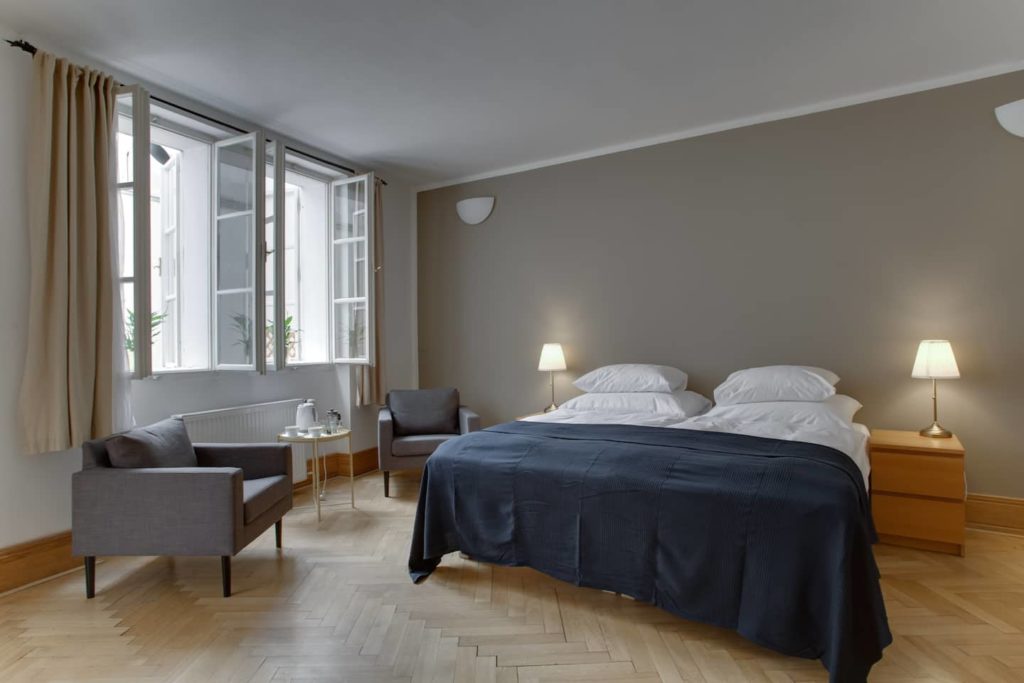 Airbnb à Prague : Bel et grand appart à louer.