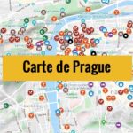 Carte de Prague (Tchéquie) : Plan détaillé gratuit et en français à télécharger