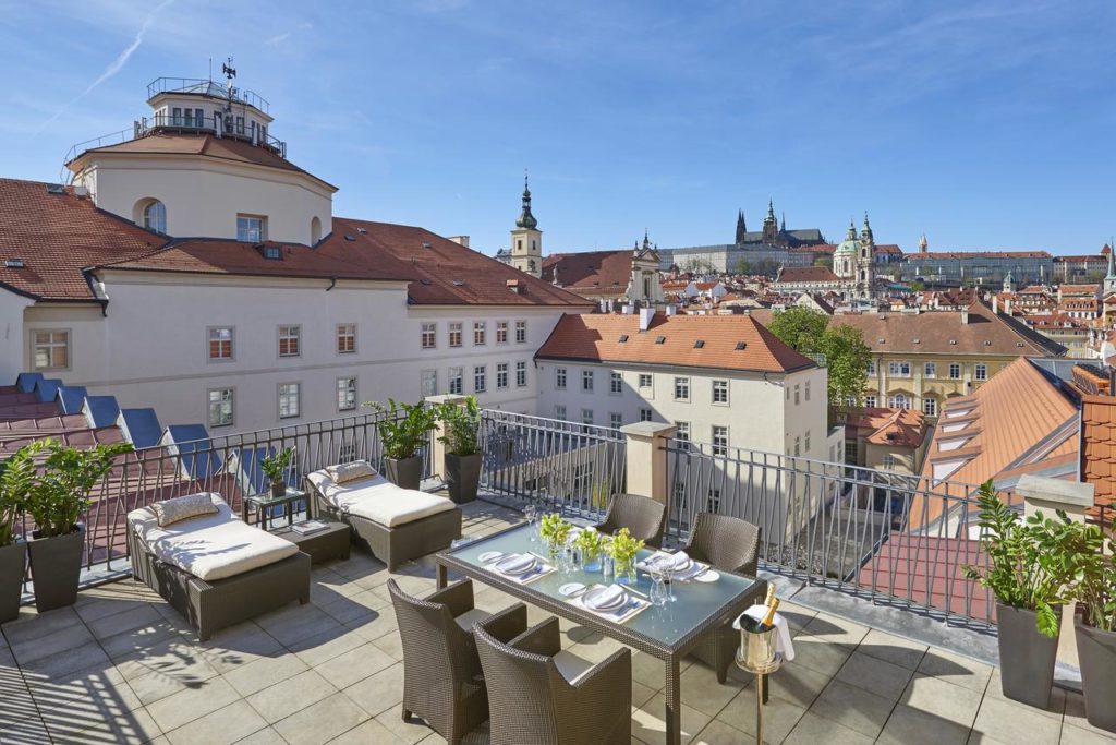 Mandarin Oriental, hotel de luxe à Prague.