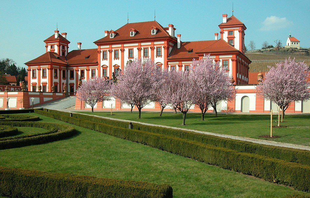 Jardin du Troja Chateau à Prague - Photo de Miroslav Hurt.