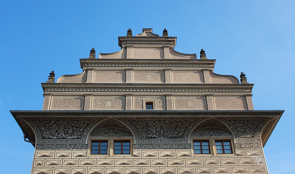 Dans le quartier de Hradcany à Prague : Palais renaissance Schwarzenberg - Photo d'Oyvind Holmstad