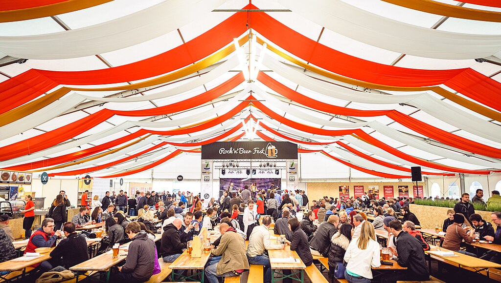 Festival de bière à Prague - Photo de Petr Klapper - Licence ccby 4.0