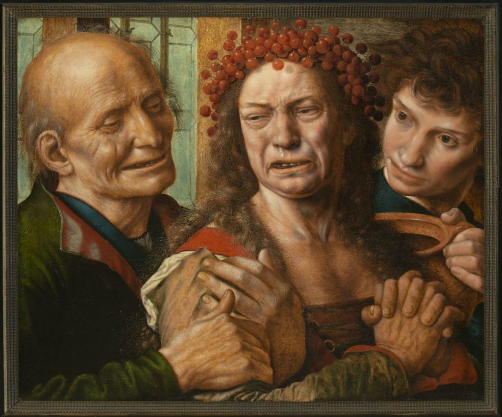 Toile de Jan Sanders van Hemessen (1540) dans le Musée Sternberg à Prague.