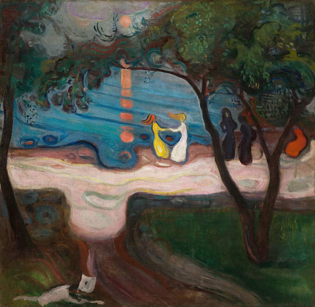 « Danse sur la plage » de Munch.