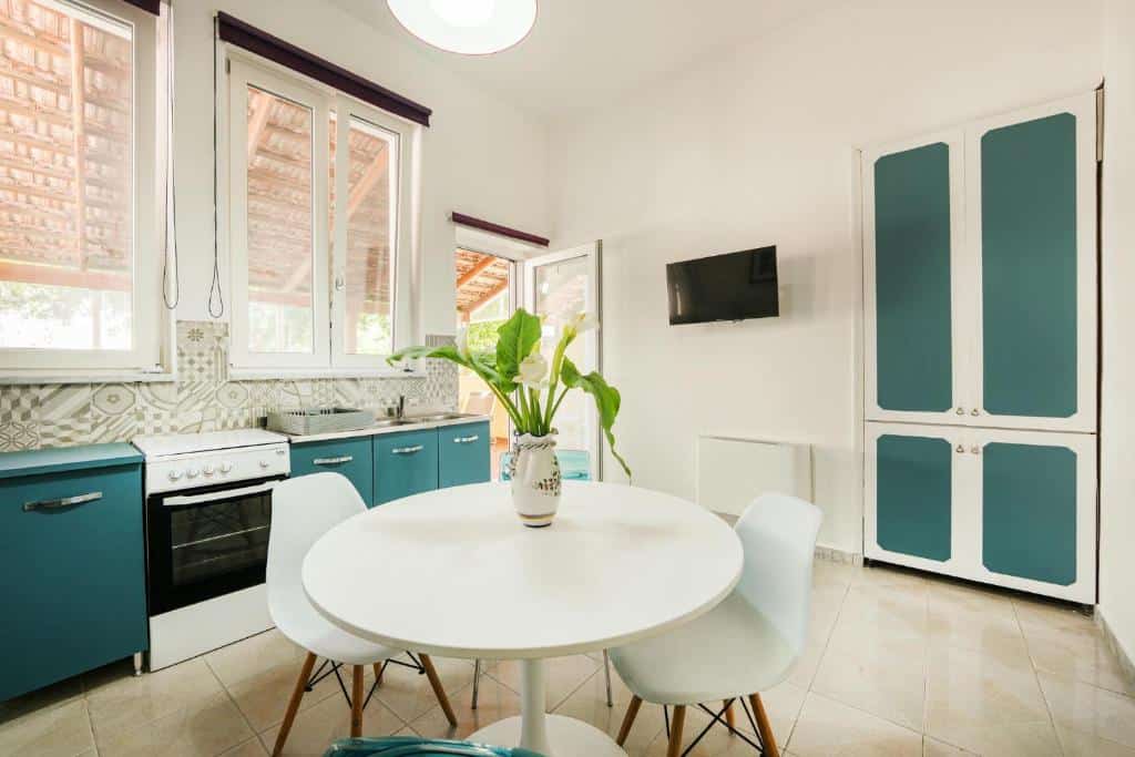 Hébergement à Procida : Cuisine de l'appartement Ciraccio.