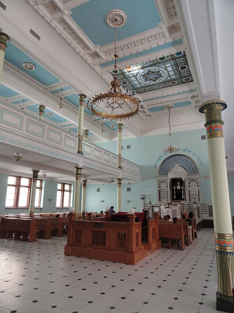 A l'intérieur de la synagogue dans le Vieux Riga - Photo de FLLL