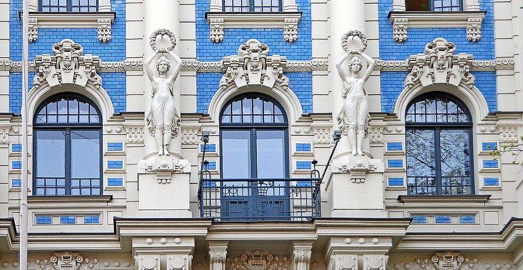 Art Nouveau dans le quartier Centrs - Photo d'Artibus3