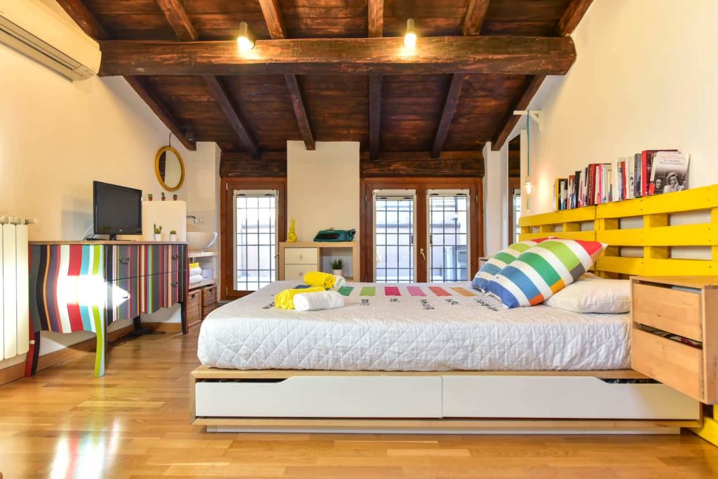 Airbnb à Rome : Appart à louer vintage et sympa.
