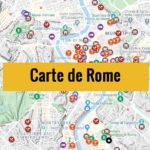 Carte de Rome (Italie) : Plan détaillé gratuit et en français à télécharger