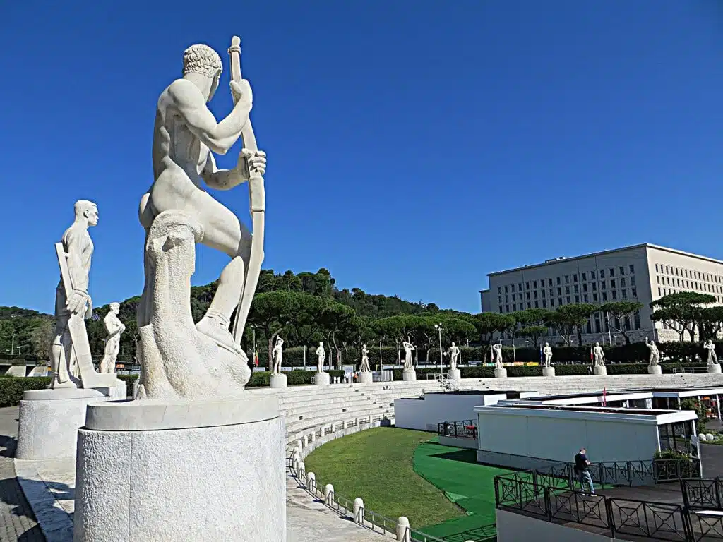 Stadio dei Marmi au Foro italico à Rome. Photo de Mister No.