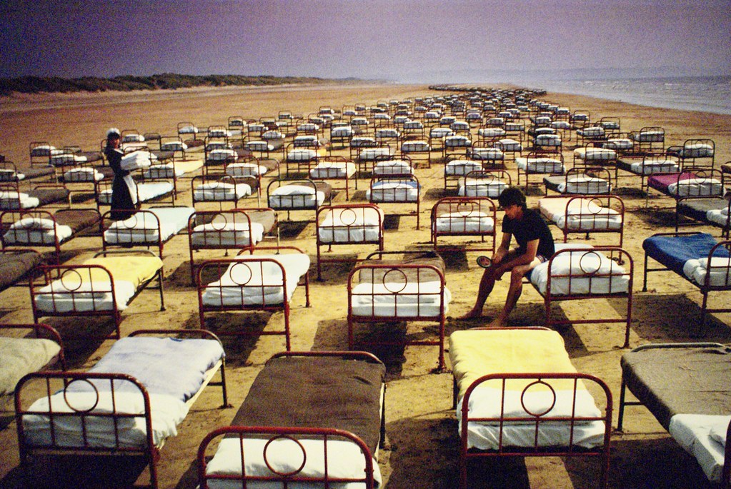 Expo Pink Floyd au Macro de Rome : Pochette de A Momentary Lapse of Reason.