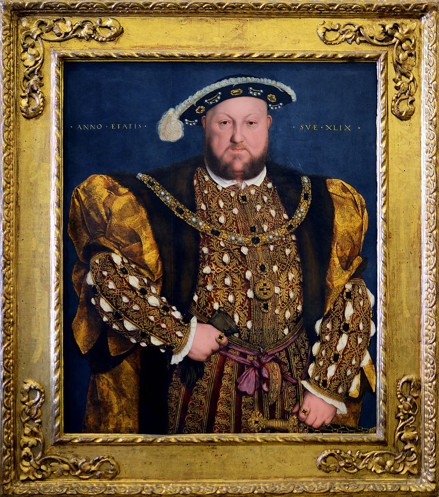 Portrait d'Henri VIII par Holbein au Palais Barberini dans le quartier moderne de Rome - Photo de Livioandronico2013