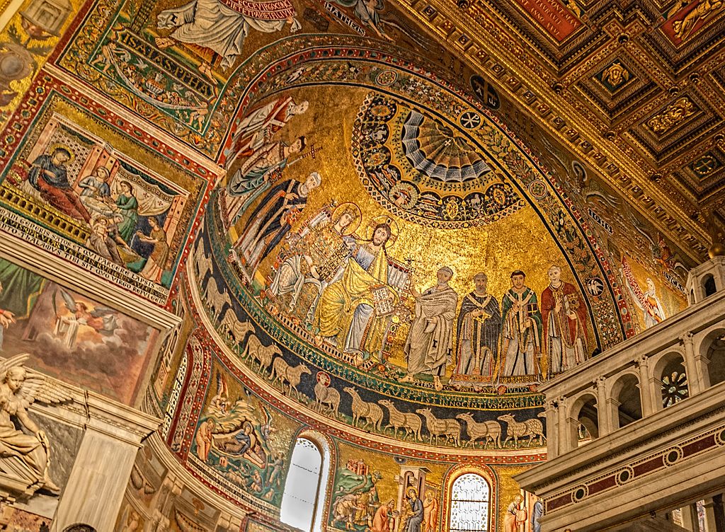 Lire la suite à propos de l’article Basilique Saint Marie du Trastevere : Byzance à Rome [Trastevere]