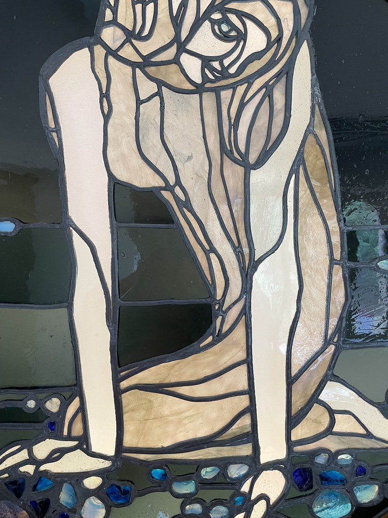 Vitraux dans la Casina della Civette à Rome.