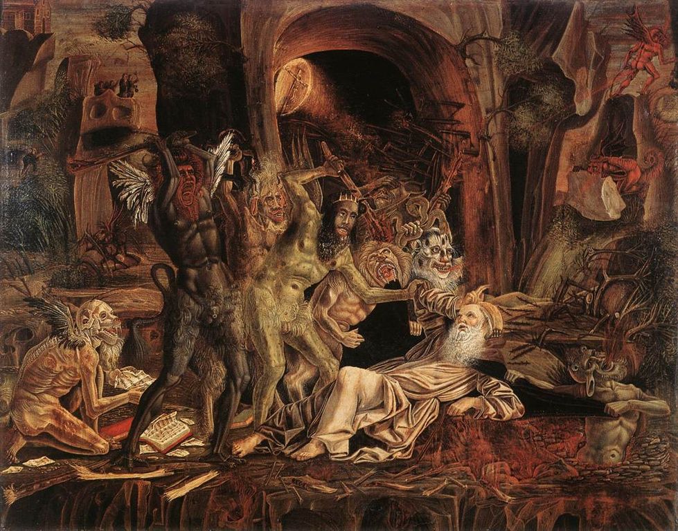 « Tentation de Saint Antoni » (1494) par Bernardo Parentino à la Galleria Doria Pamphilj à Rome.