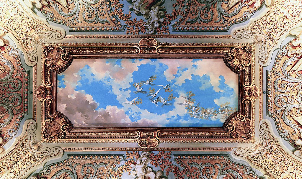 Plafond de la Galleria Doria Pamphilj à Rome – Photo de Livioandronico2013