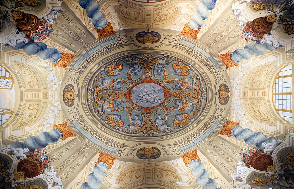 Plafond de la Galleria Doria Pamphilj à Rome – Photo de Livioandronico2013