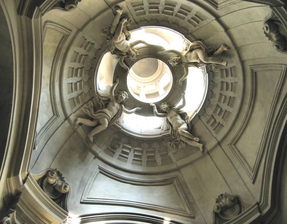 Cappella Avila d'Antonio Gherardi dans la basilique Santa Maria in Trastevere à Rome. Photo de Torvindus.
