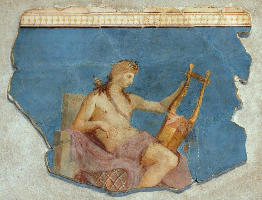 Apollon citharède visible à l' Antiquarium du Palatin - Photo de Cody escadron delta
