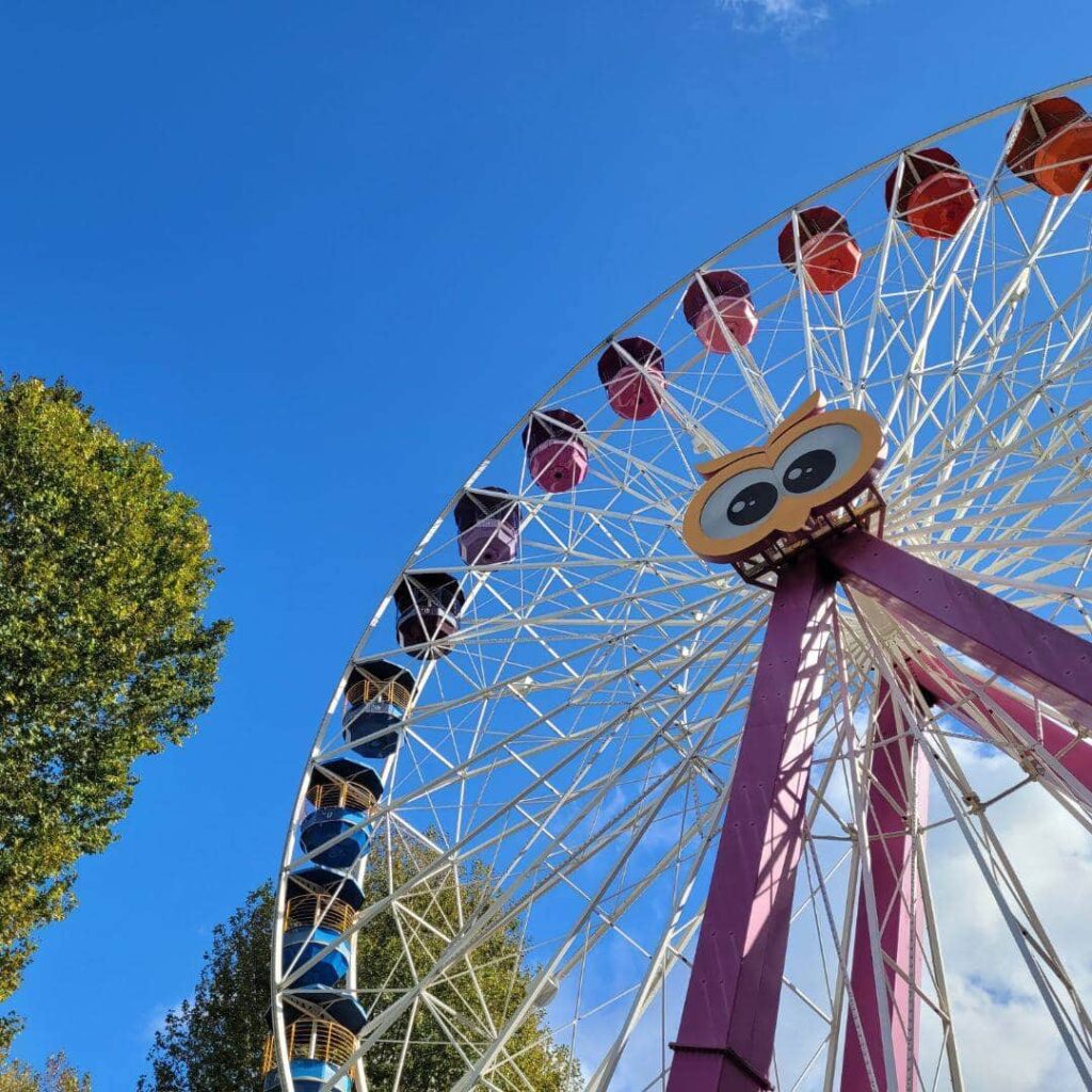 Parc d'attractions Lun Eur à Rome.