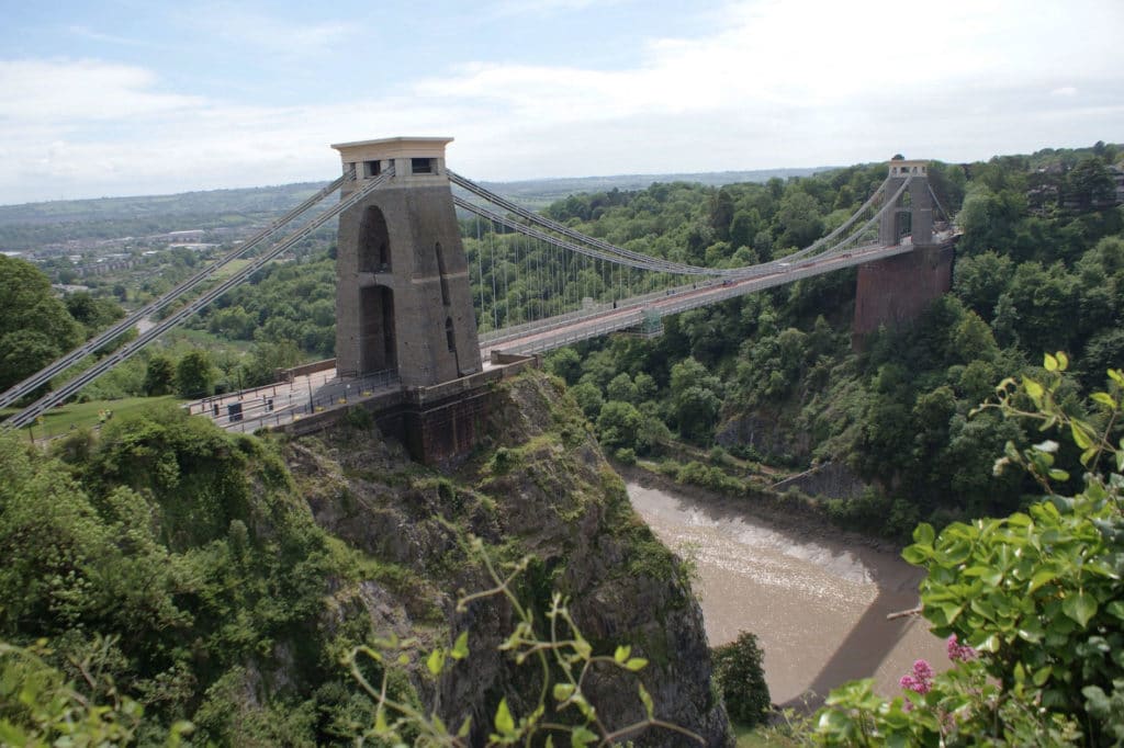 Clifton Bridge à Bristol.