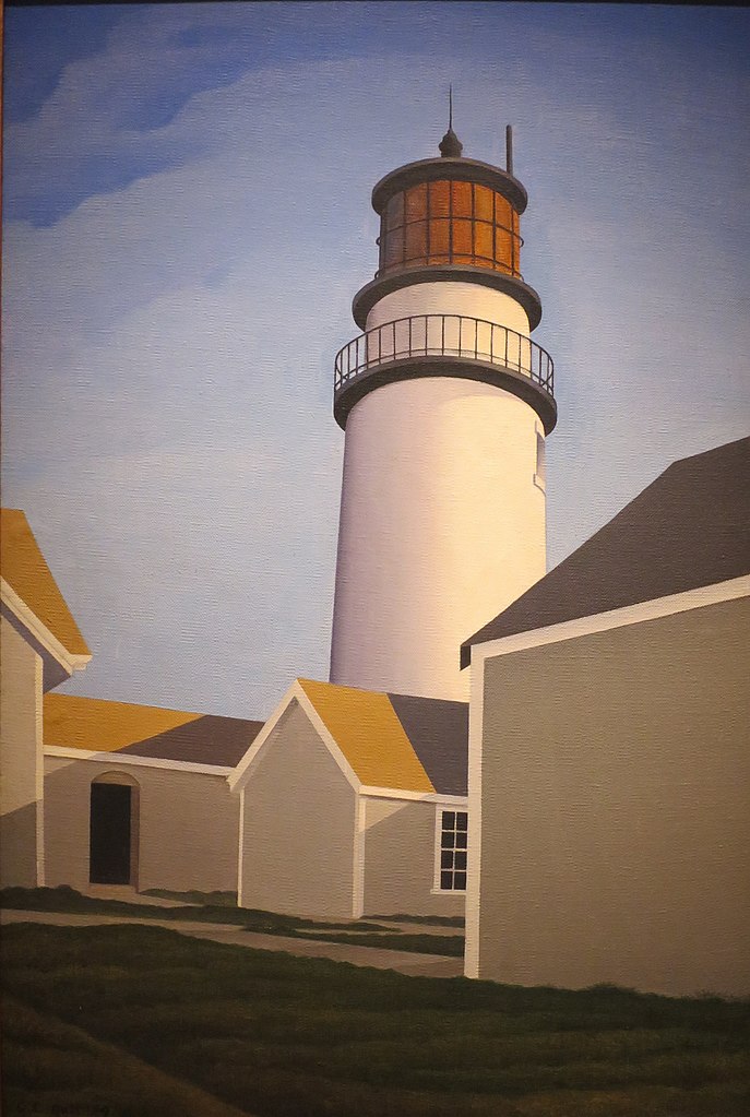 "Highland Light" de George Copeland Ault(1929) au Young Museum de San Francisco.