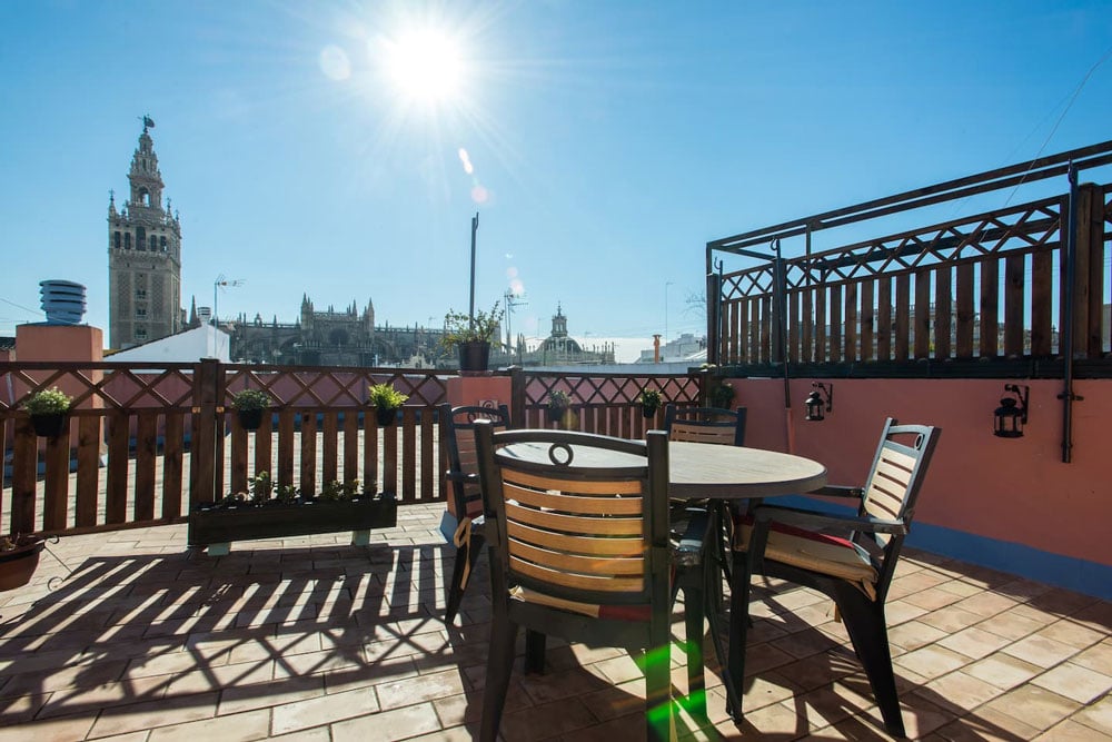 Airbnb à Séville : Appartement avec rooftop dans le centre historique.