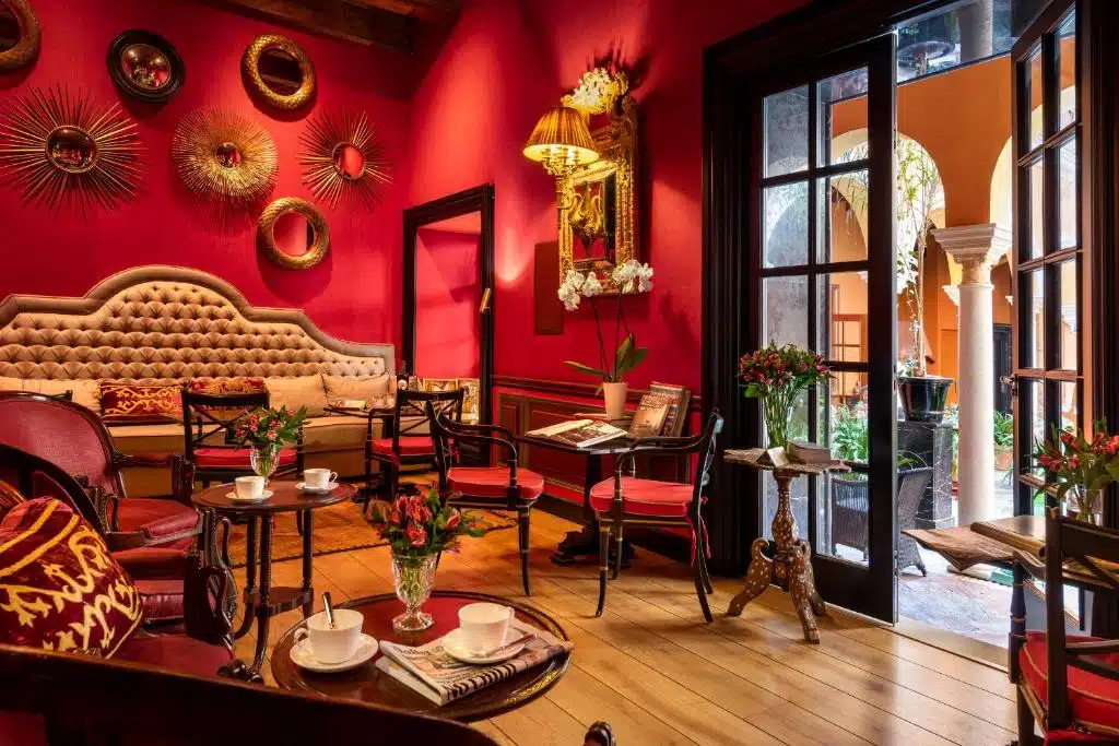 Hotel de luxe Casa del poeta à Séville.