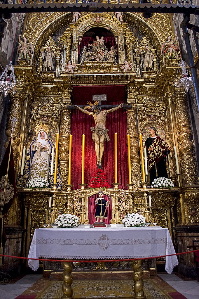 Monument de Séville : Eglise Santa María Magdalena et la Chapelle du Calvaire - Photo d'Anual