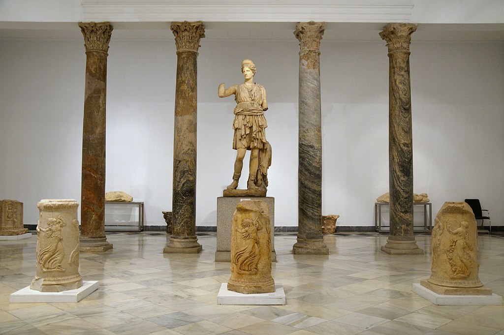 Statue de Diana dans le musée archéologique de Séville. Photo de Carole Raddato