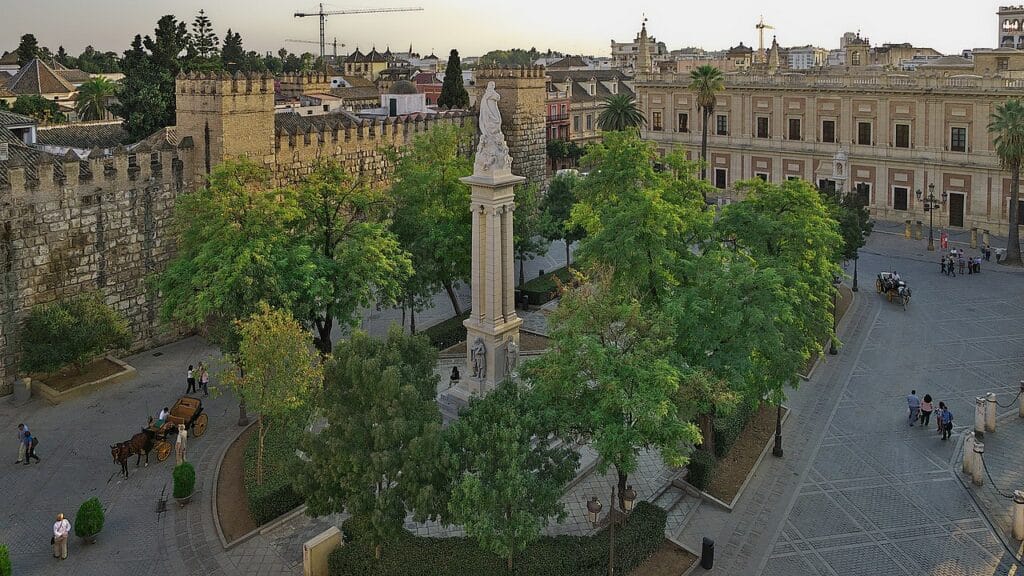 Place du triomphe à Séville - Photo de José Luis Filpo Cabana