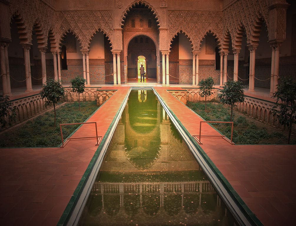 Patio du Palais du Real Alcazar à Séville - Photo de Maria Jose Carmona Gonzalez