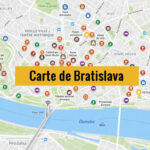 Carte de Bratislava : Plan détaillé de lieux sympas