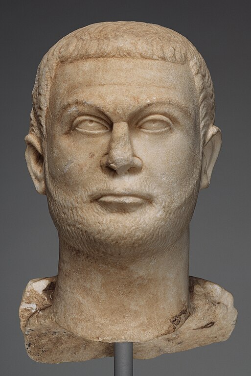 Buste de Diocletien.