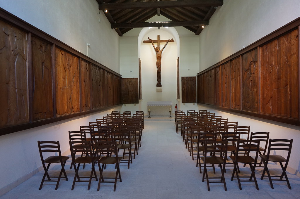 Nave de la chapelle du Castelet à Split.