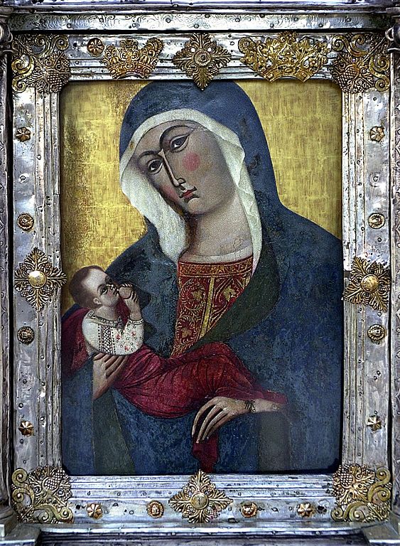 Icone de la vierge Marie de Pojisan - Photo de Shiloshevich