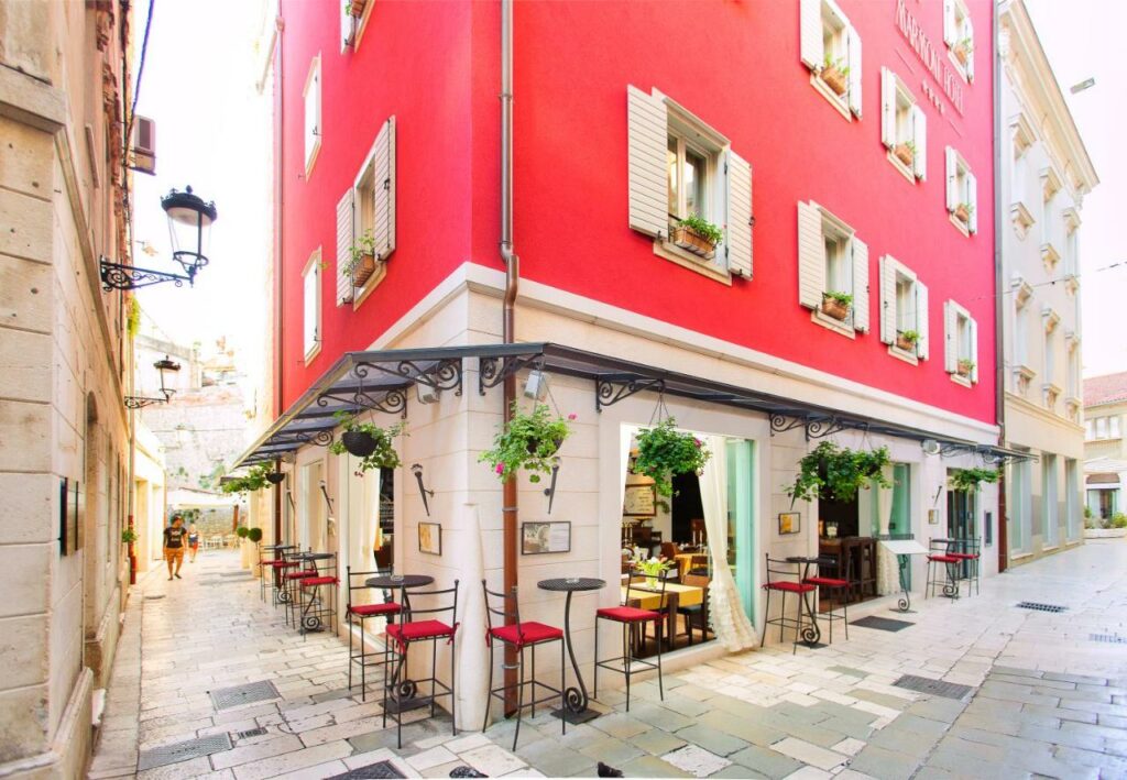 L'hotel Marmont heritage dans la vieille ville de Split.