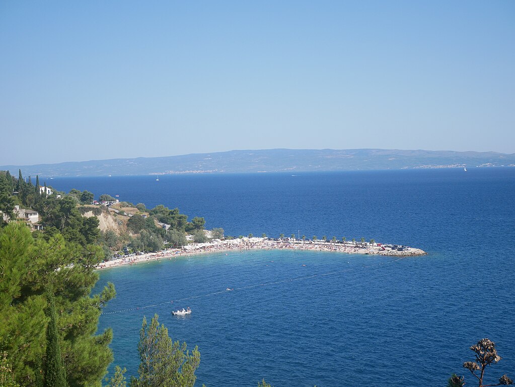 Plage Kasjuni à Split - Photo Zvone00 - Licence ccbysa 4.0