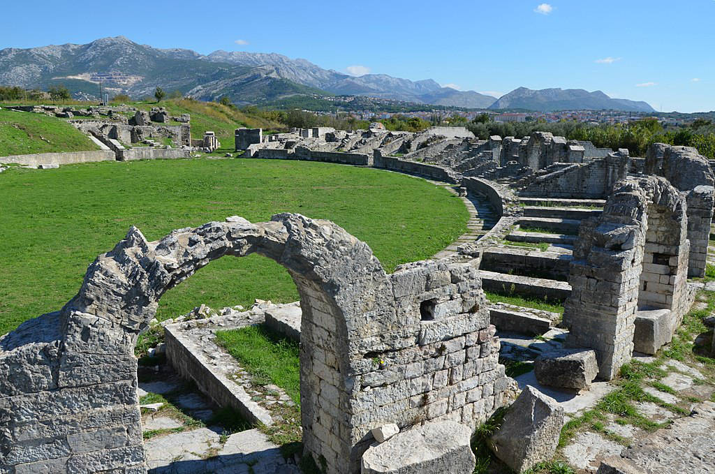 Amphitheatre de Salona - Photo de Carole Raddato - Licence ccbysa 2.0