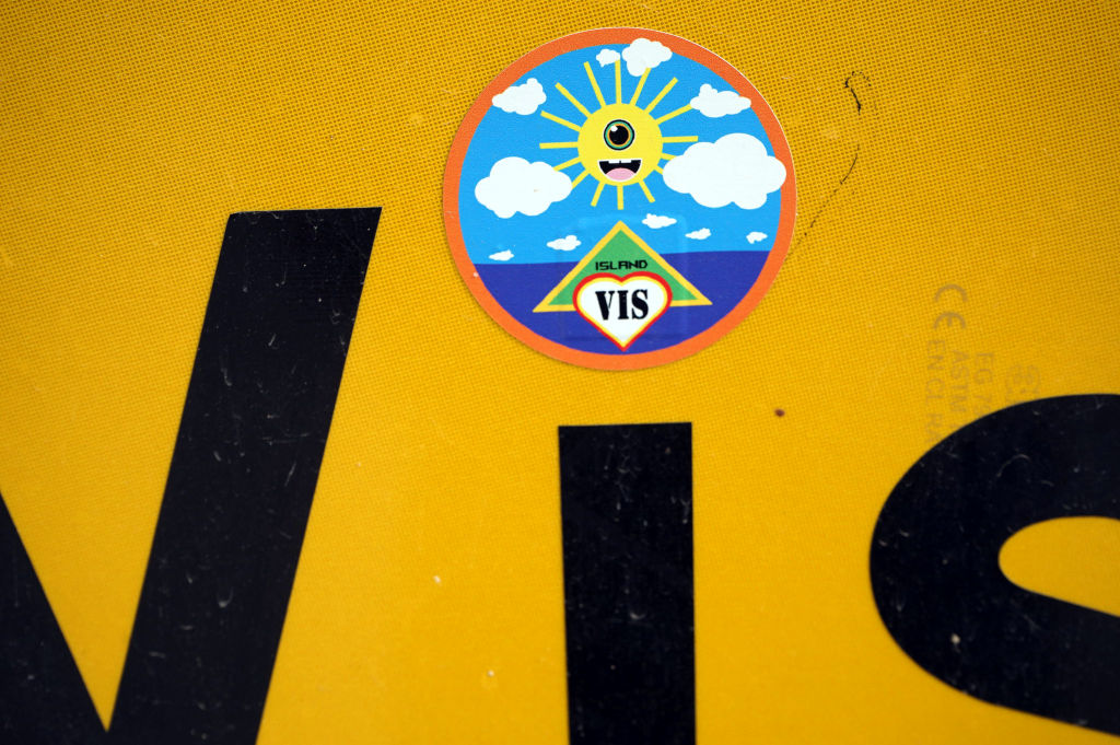 Stickers "Vis island".