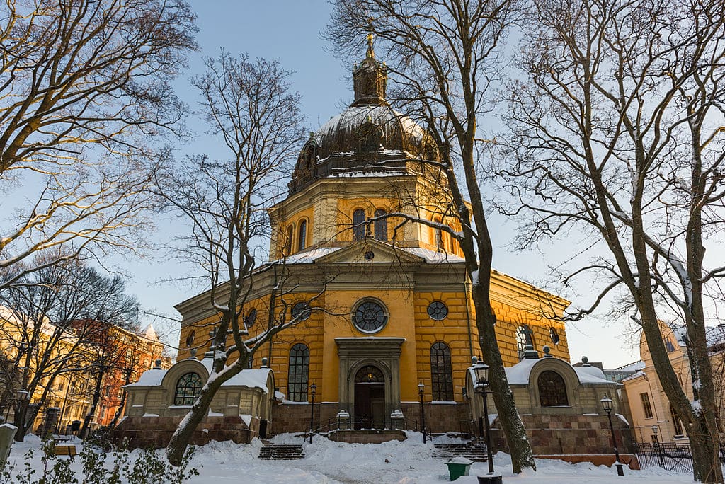 Eglise Hedvig Eleonora kyrka à Stockholm - Photo d'Arild Vagen - Licence CCBYSA 3.0