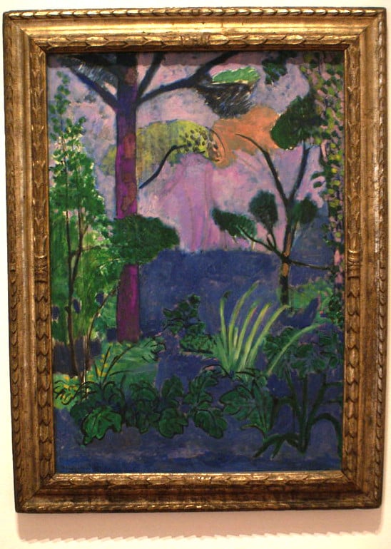 "Paysage marocain" de Matisse (1912) au Moderna Museet.