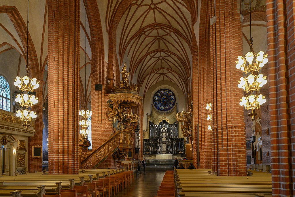 Cathédrale de Stockholm appelé aussi Storkyrkan "La Grande église" - Photo de Jorge Lascar - Licence CCBY 2.0