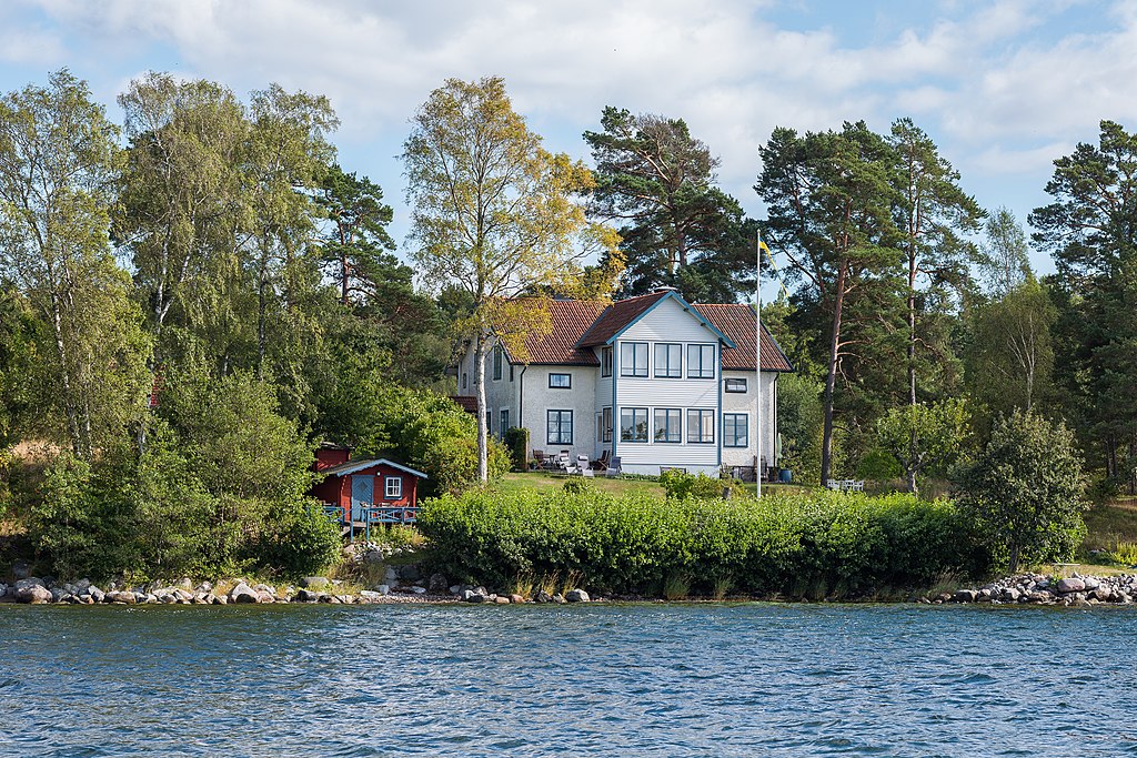 En route pour Vaxholm dans l'archipel de Stockholm - Photo de Bengt Nyman - Licence CCBY 2.0