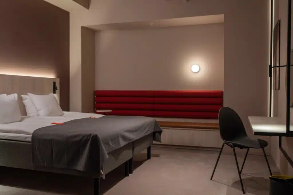 Chambre de l'Hotel citybox Stockholm.