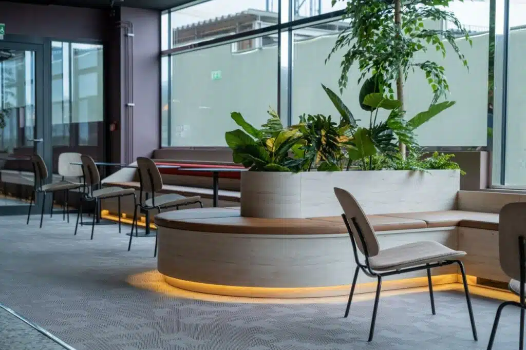 Hall de l'Hotel citybox Stockholm.