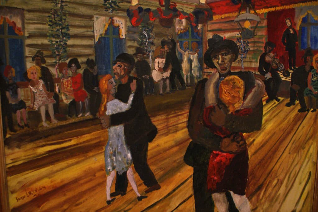 "Salle de danse à Telemark" par Sven X et Erixson au Musée d'art moderne de Stockholm.