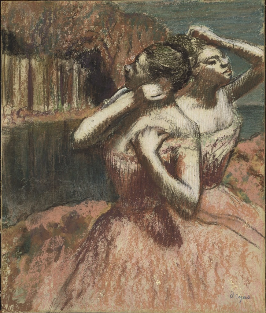 Deux danseuses d'Edgar Degas